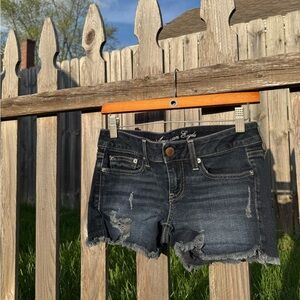American Eagle Outfitters Dark Wash Jean Shorts
